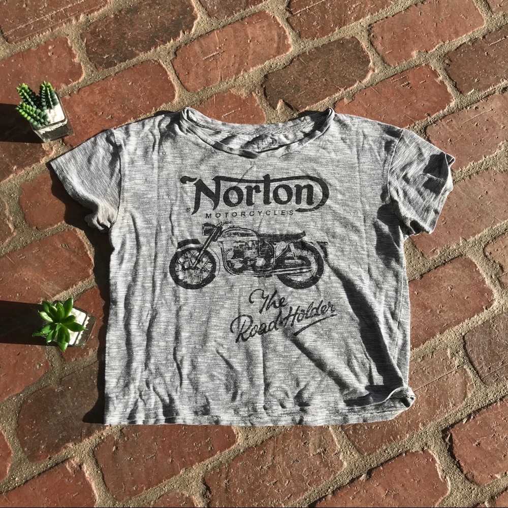 Retro Norton Motorcycle Graphic Tee